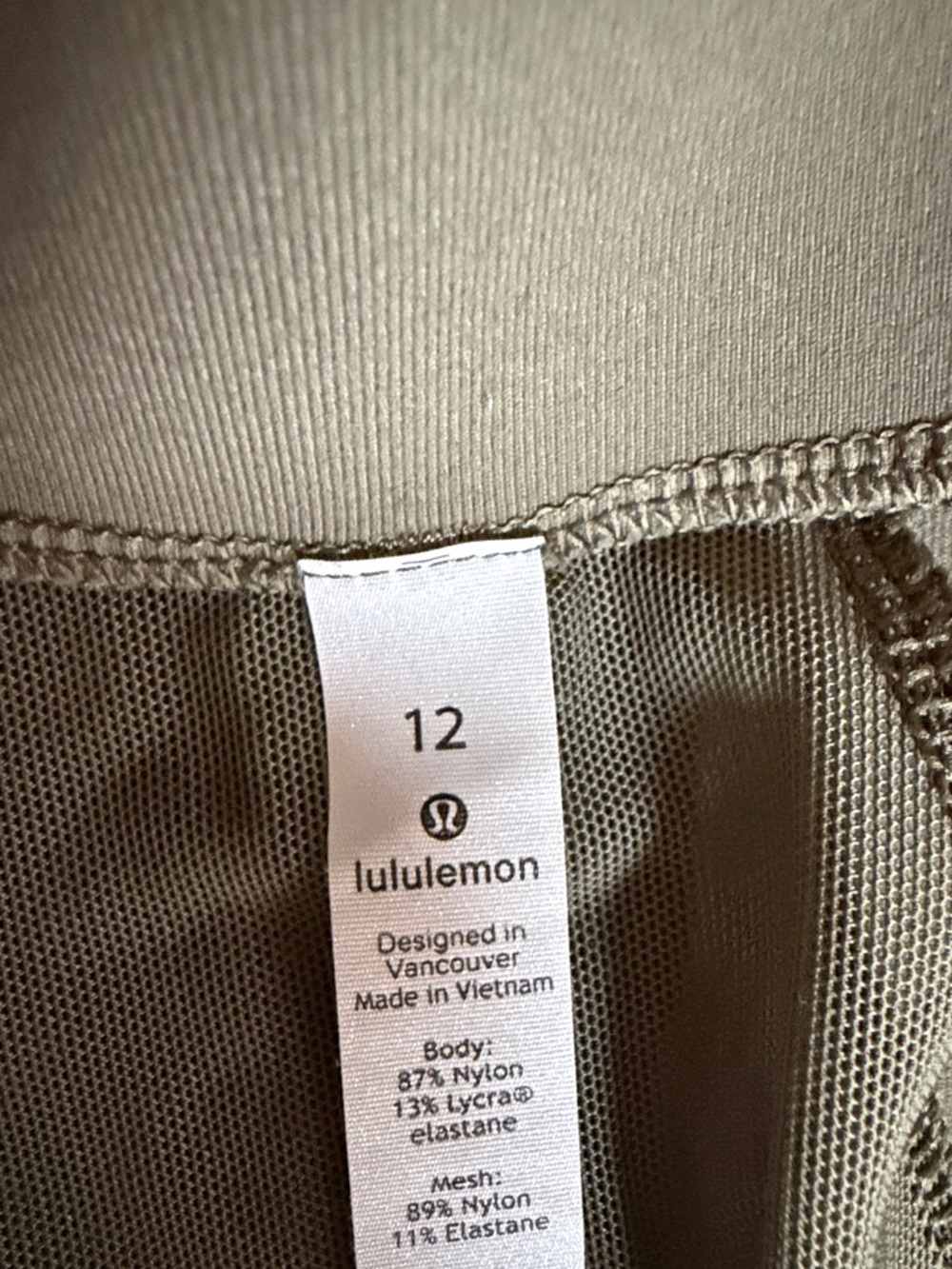 lululemon athletica Olive Green Zip Jacket & High-Waist Leggings Set - Picture 5 of 9
